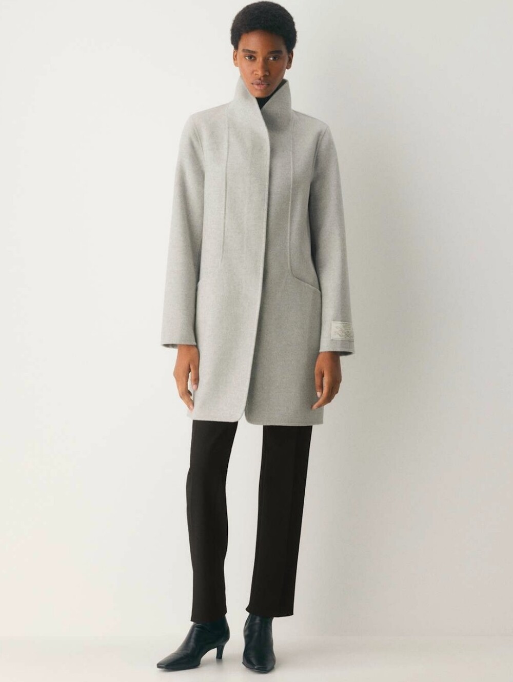 Aritzia Wilfred The Cacoon Wool Cashmere Jacket Coat